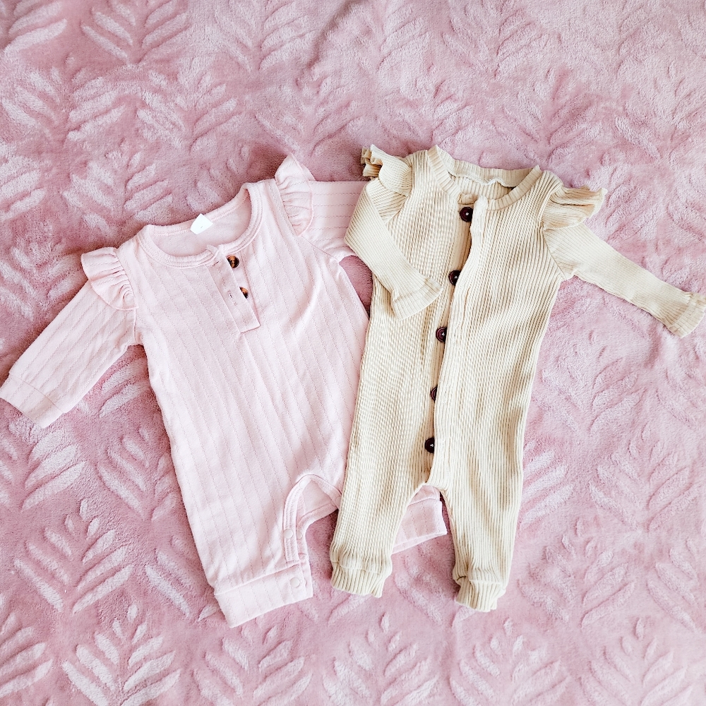 SheIn baby rompers, 0-3 months